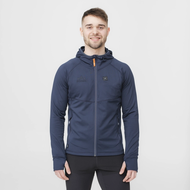 HeatX Heated Anyday Ziphood Mens S Navy/Blue 