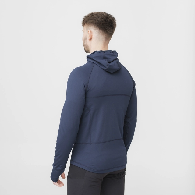 HeatX Heated Anyday Ziphood Mens S Navy/Blue 