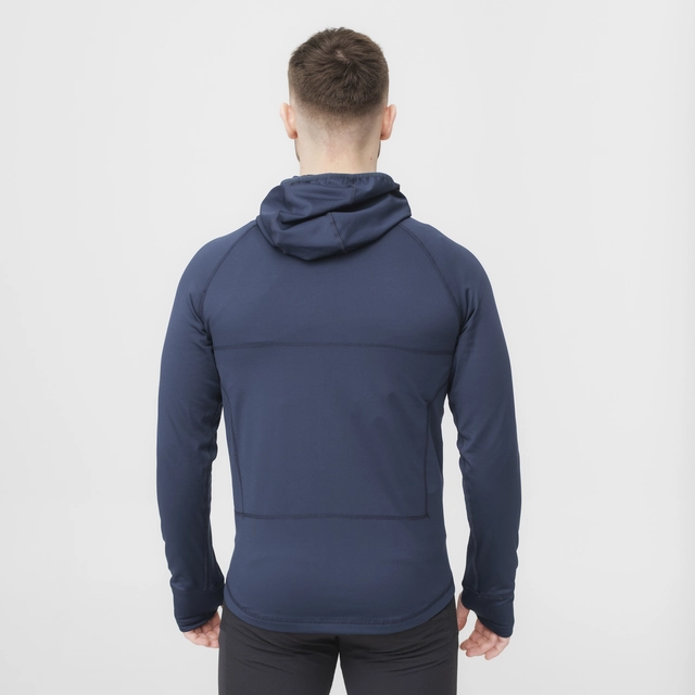 HeatX Heated Anyday Ziphood Mens S Navy/Blue 