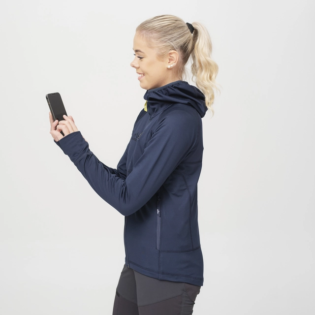 HeatX Heated Anyday Ziphood Womens S Navy/Blue 