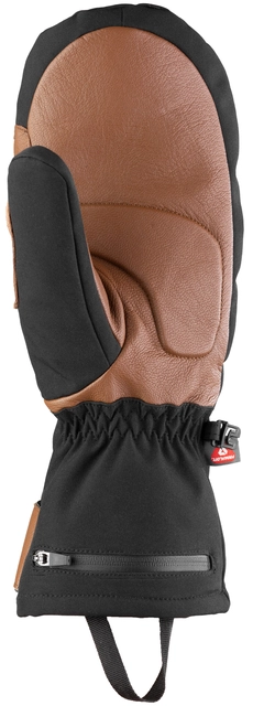 HeatX Heated Outdoor Mittens L Brown/Black 