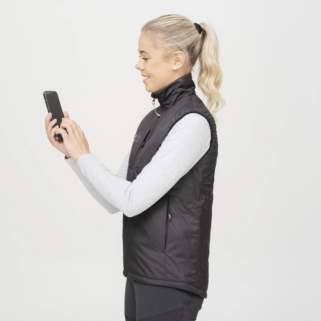 HeatX Heated Outdoor Vest Womens XS Black 