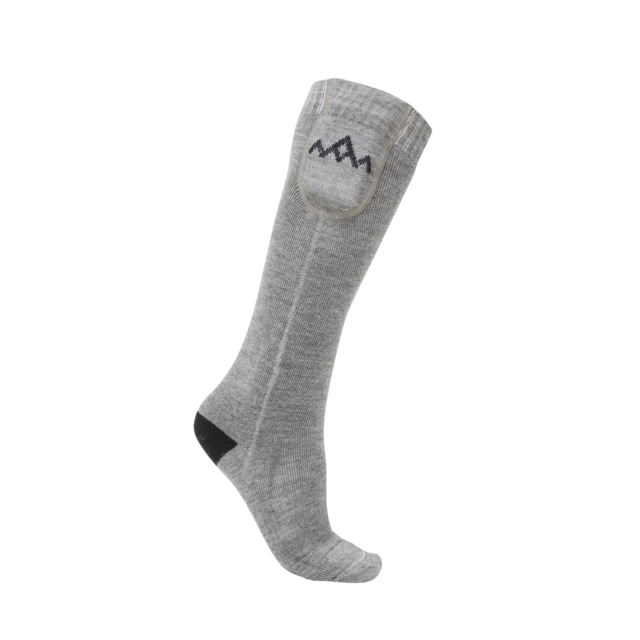 HeatX Heated Everyday Socks w/batt. V2 S Grey - EU37/39 