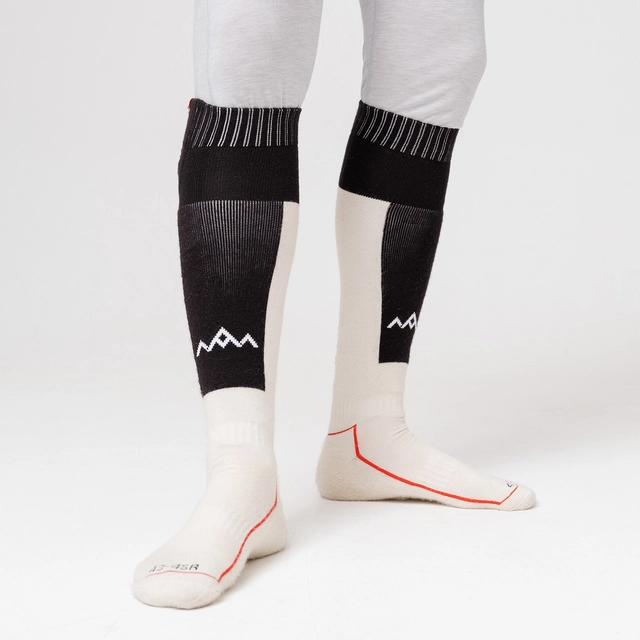 HeatX Heated Technical Socks L Sand/Black - EU43/45 