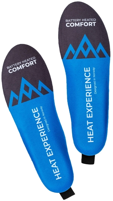 HeatX Heated App Insoles XL Wireless Charging - Blue, EU44-46 