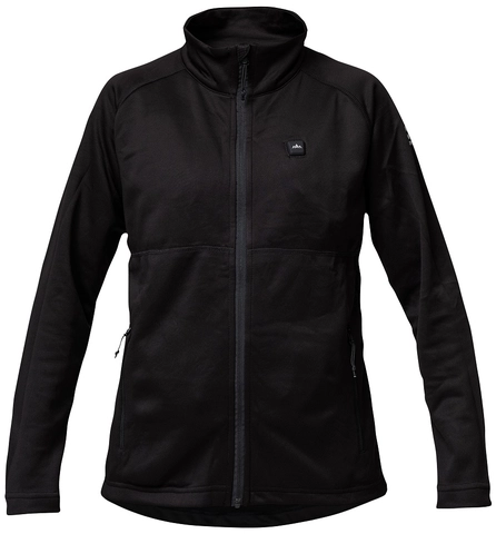 Heatx Heated Fleece Sweater Womens Black