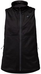 HeatX Heated Fleece Vest Womens M Black