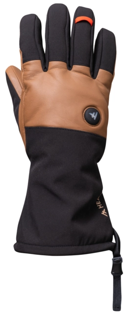 HeatX Carve Gloves S Brown/Black - Battery Heated 