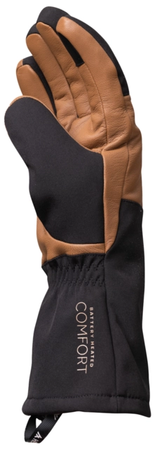 HeatX Carve Gloves S Brown/Black - Battery Heated 