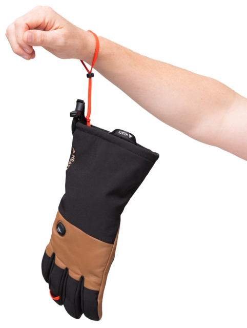 HeatX Carve Gloves S Brown/Black - Battery Heated 