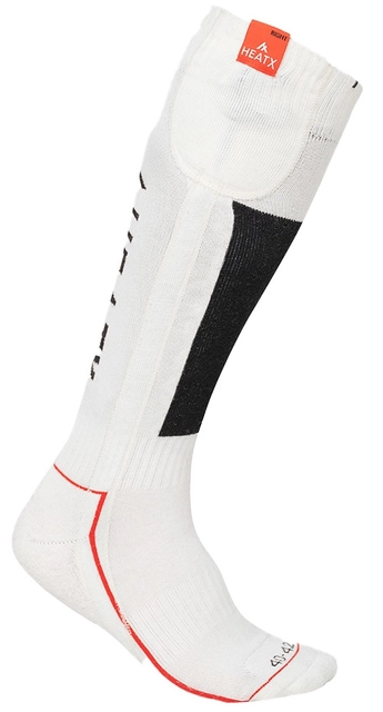 HeatX Carve Socks Only XS Sand/Black - Battery Heated - EU34-36 