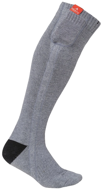 HeatX Everyday Socks and Battery v3 XS Grey - Battery Heated - EU34-36 