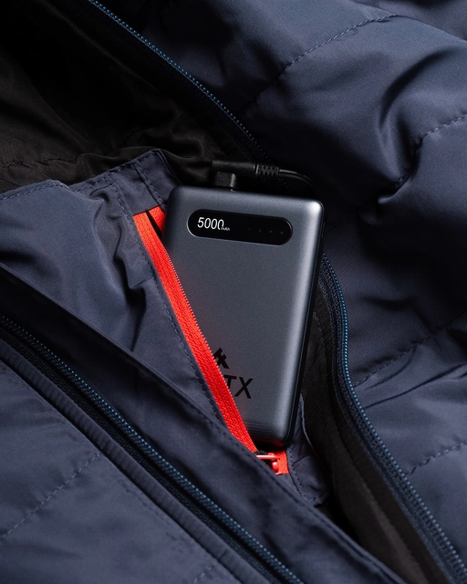 HeatX Everyday Vest M's v2 S Pale Navy - Battery Heated 