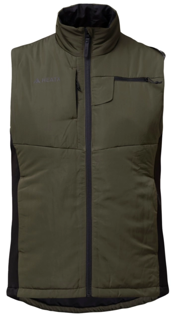 HeatX Hunt Vest S Olive - Battery Heated 