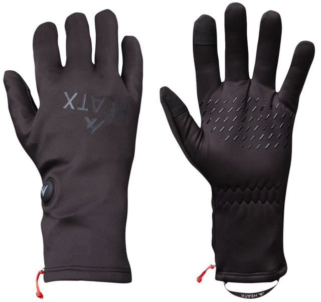 HeatX Liner Gloves v2 L Black - Battery Heated 