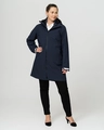 HeatX Metro Coat 3-in-1 W's L Navy/Pale Navy - Battery Heated