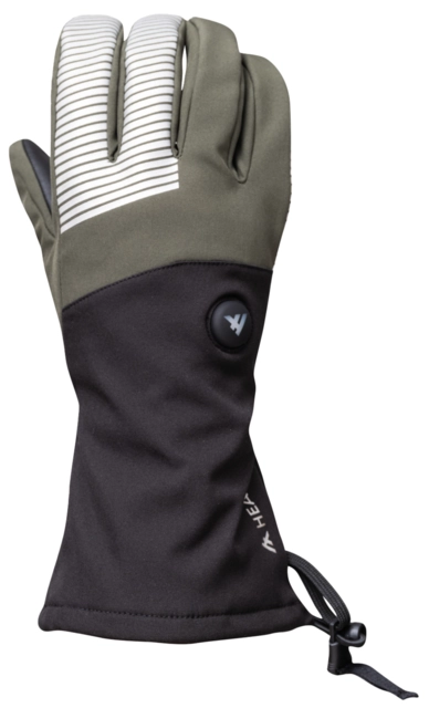 HeatX Velo Gloves XS Olive/Black - Battery Heated 